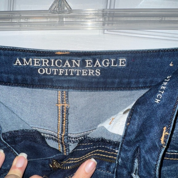American Eagle Blue Jean Shorts - Picture 2 of 4